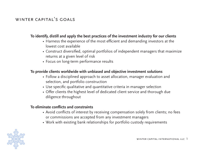 winter capital investor presentation