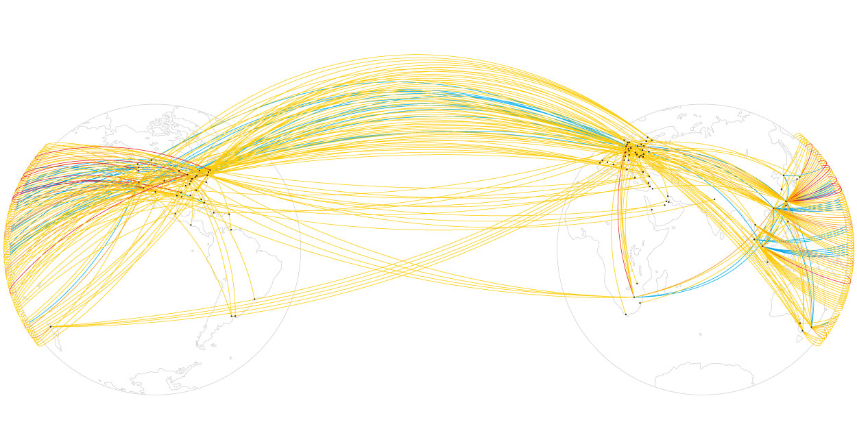 primer cross expeditor's international annual report map