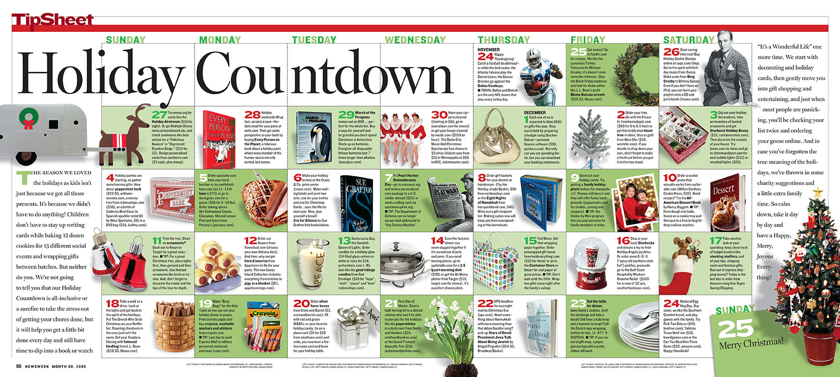 holiday countdown calendar